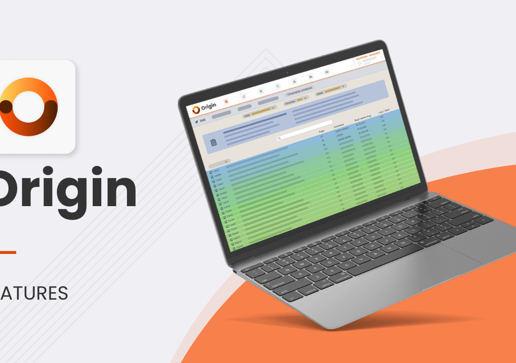 The solution to timetable & schedule problems for operators 4 uTrack OUR New Product Origin Feature 3 pichi