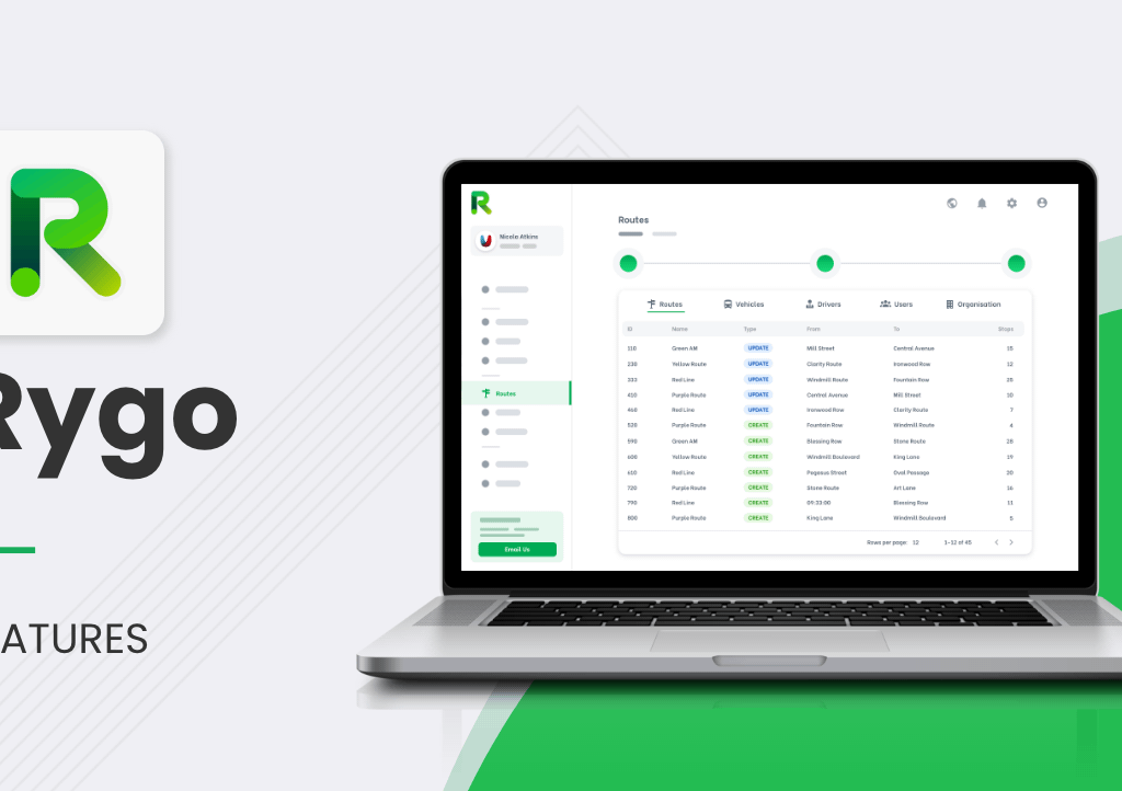 Route management - Save money on your school transport 5 uTrack OUR New Product rygo Feature 7 pichi