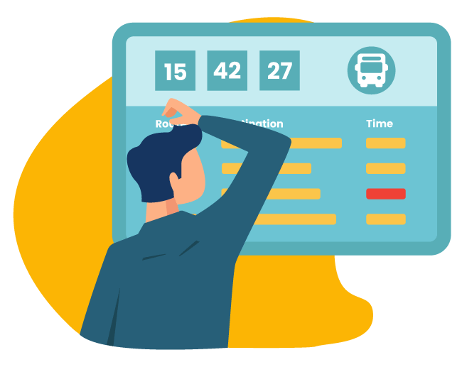 Bad passenger experience caused by poor timetabling b pichi