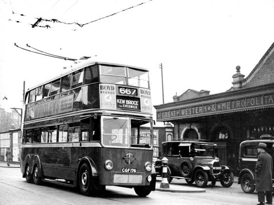 London transport trolley