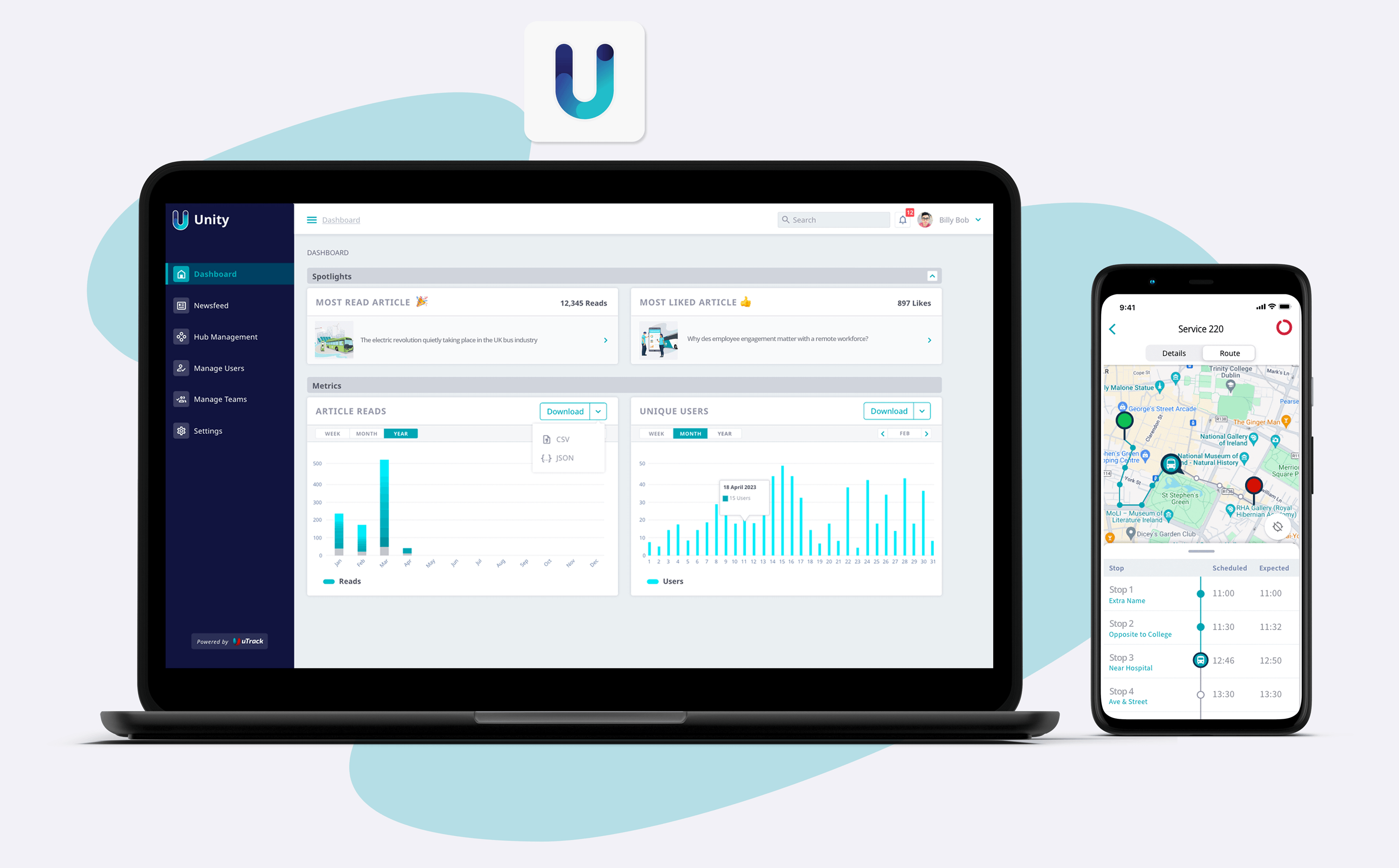 Unity App and Unity Admin 2024-pichi